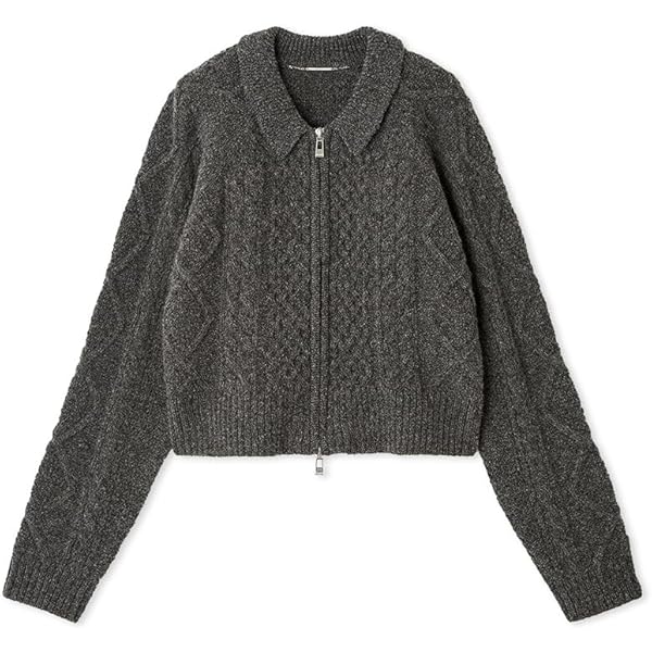 Amazon | [セルフォード] フラワーモチーフビジューニットプルオーバー